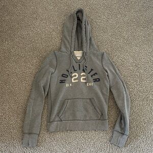 Hollister Grey Women's Hoodie